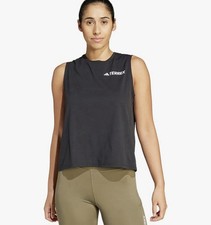 Image of adidas Women's Terrex Multi Climacool Tank Top, Black, L