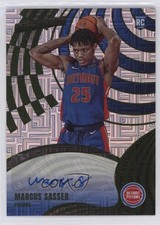 2023-24 Panini Revolution Rookie Auto Levels Marcus Sasser #RA-MSP Auto yl0