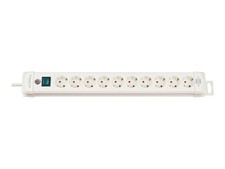Brennenstuhl BN-1952200100 3m White Plastic 10 socket s AC white extension