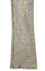 Fashion Nova Mens Jeans On The Edge Slim Flare Light Wash Distressed 34 New Men — photo 2