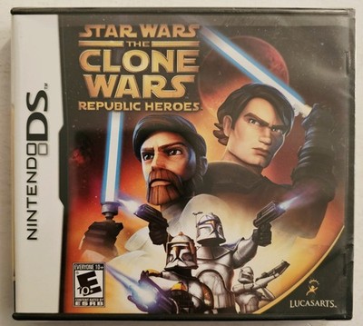 STAR WARS THE CLONE WARS REPUBLIC HEROES NINTENDO DS BRAND NEW FAST SHIPPING 