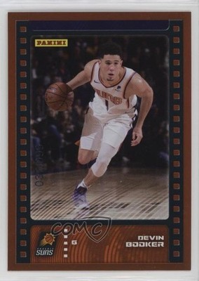 2019-20 Panini Sticker & Card Collection Red 33/199 Devin Booker #55 nd3