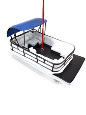 Pontoon Boat Ornament by