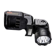 Handheld LED Work Light Flashlight Adapter For DeWalt 12V MAX Li-Ion Battery A