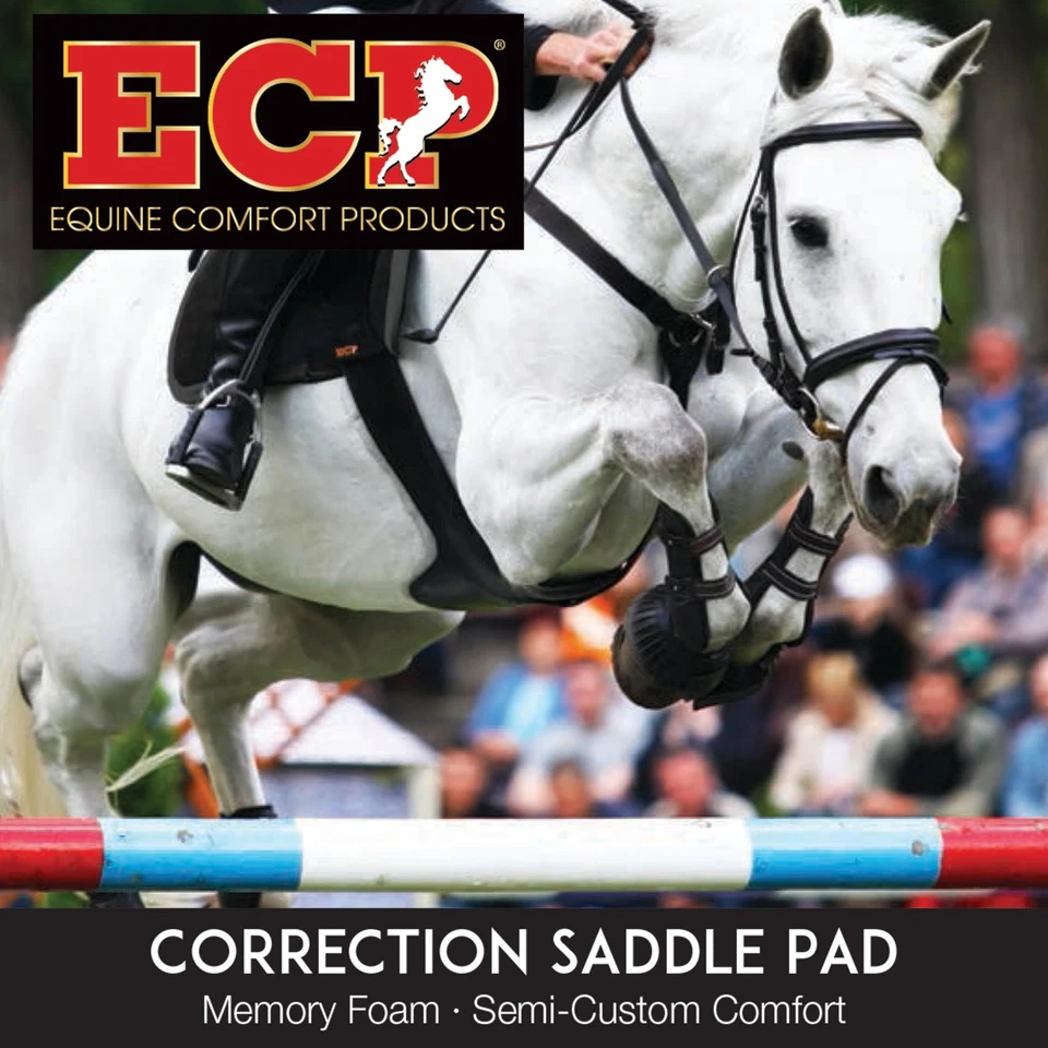 All-Purpose Contoured Correction Saddle Pad with Adjustable Memory Foam Inser... - Image 4 of 4