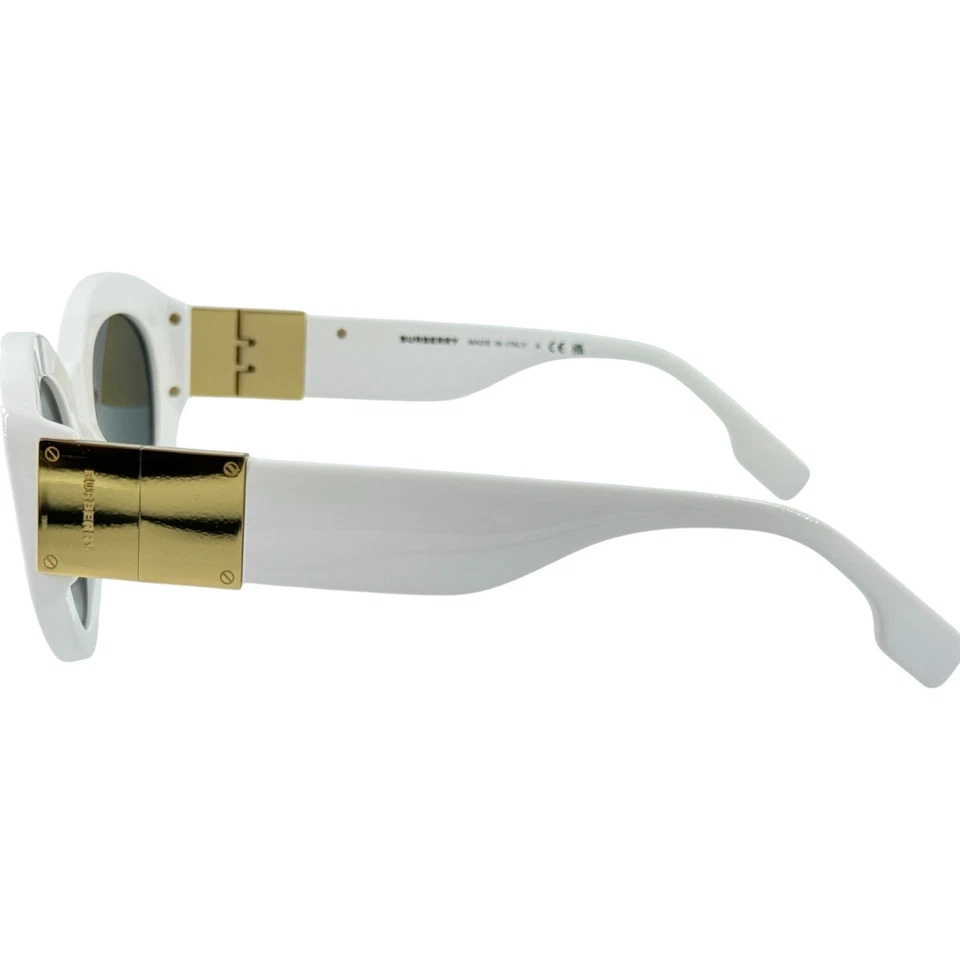 Burberry BE4361 Sophia Womens Plastic Sunglass 300787 White 51-20 Italy - Image 4 of 4