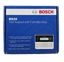 Bosch B920 Text Keypad Control Panel - LCD Display - New