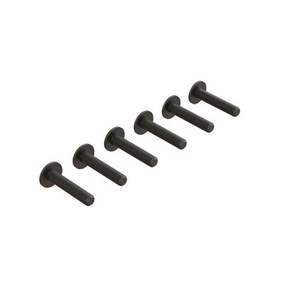 ARRMA Flanged Button Head Screw M4x20mm 6 ARA727420 Elec Car/Truck Replacement