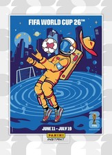 FIFA WORLD CUP 2026 Panini Instant Host City Poster Card HOUSTON