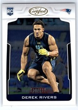 Derek Rivers 2017 Certified Rookie! 606/999!