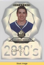 2020 Upper Deck SP Signature Edition Legends Decagons Alexandre Burrows READ 9l4