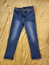 Curve Appeal Women's Size 8 Straight Leg Mid-rise Jeans