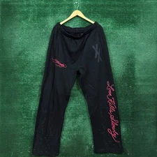 Ed Hardy x MGK Machine Gun Kelly Love Kills Slowly Joggers Size Extra Large