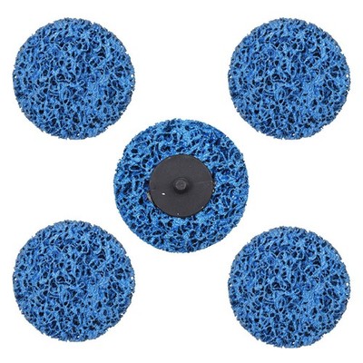 LABLT 5 Pcs 3'' Quick Change Easy Strip and Clean Discs For Paint Rust Metals