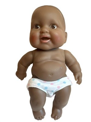 Berenguer Baby Doll African American Smiling Realistic 10'' Pretend Play