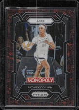 Sydney Colson 2024 Panini Prizm Monopoly WNBA #23 Classic Icons Red Prizm Aces
