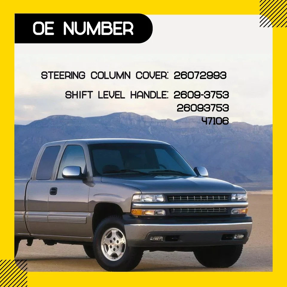 Columna de dirección + cubierta de columna de dirección superior e inferior para Silverado 99-02 Foto 2 de 4