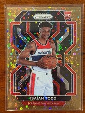 2021-22 Panini Prizm Fast Break Bronze Prizm /20 Isaiah Todd #299 Rookie RC