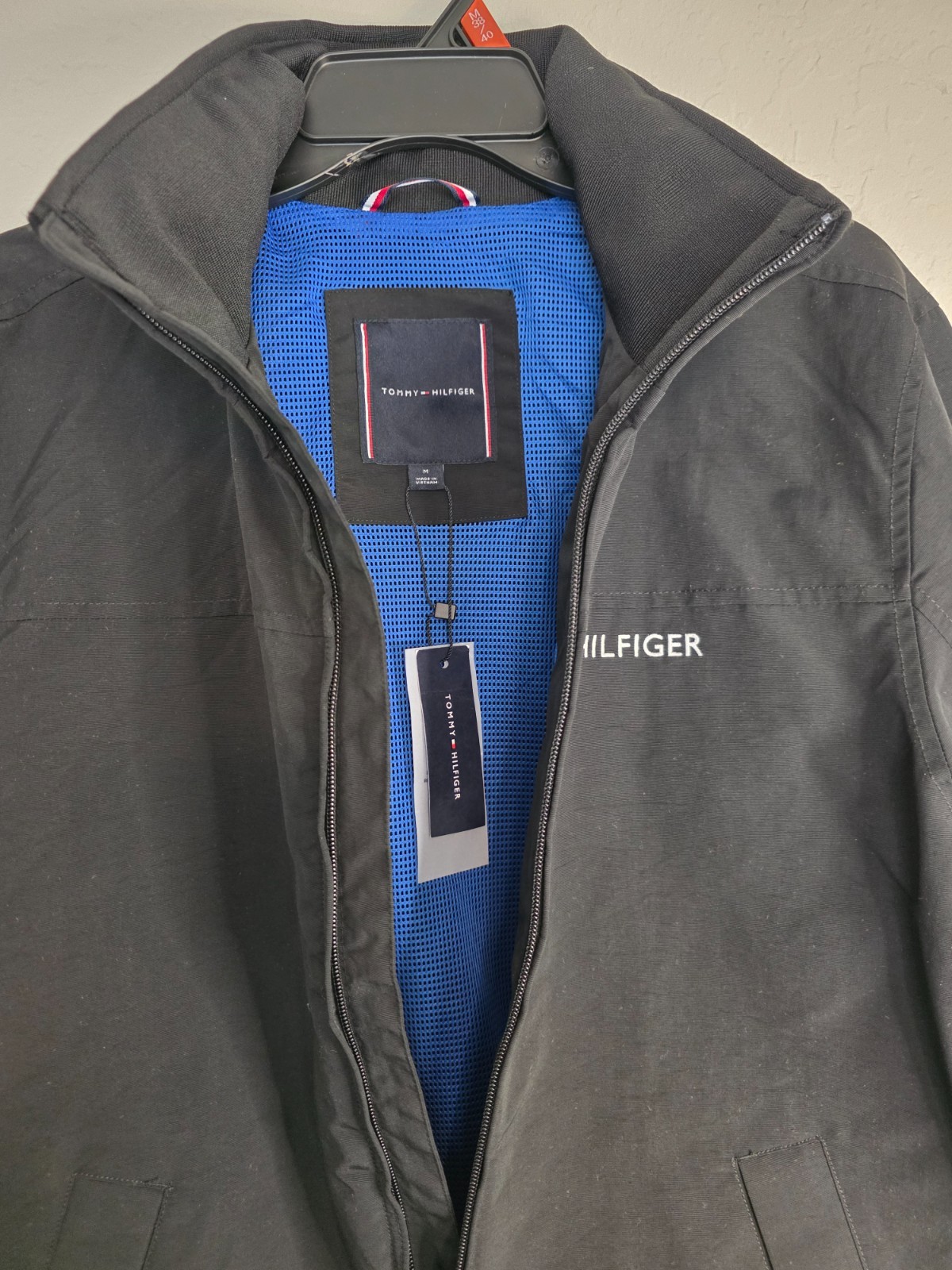 Tommy Hilfiger men's jacket size M black thumbnail 7