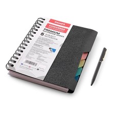 Luxor A5 5 Subject Single Ruled Notebook 300 Pages 70 GSM