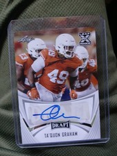 2021 Leaf Draft - Autographs Ta’Quon Graham #BA-TQG (AU, RC)