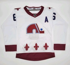 NHL Stitched Colorado Avalanche Reverse Retro Hockey Jersey Johnson No. 6 SizeM 