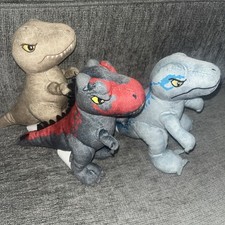 Jurassic Park World Dominion 7" Plush 3 Of 4 Collectibles