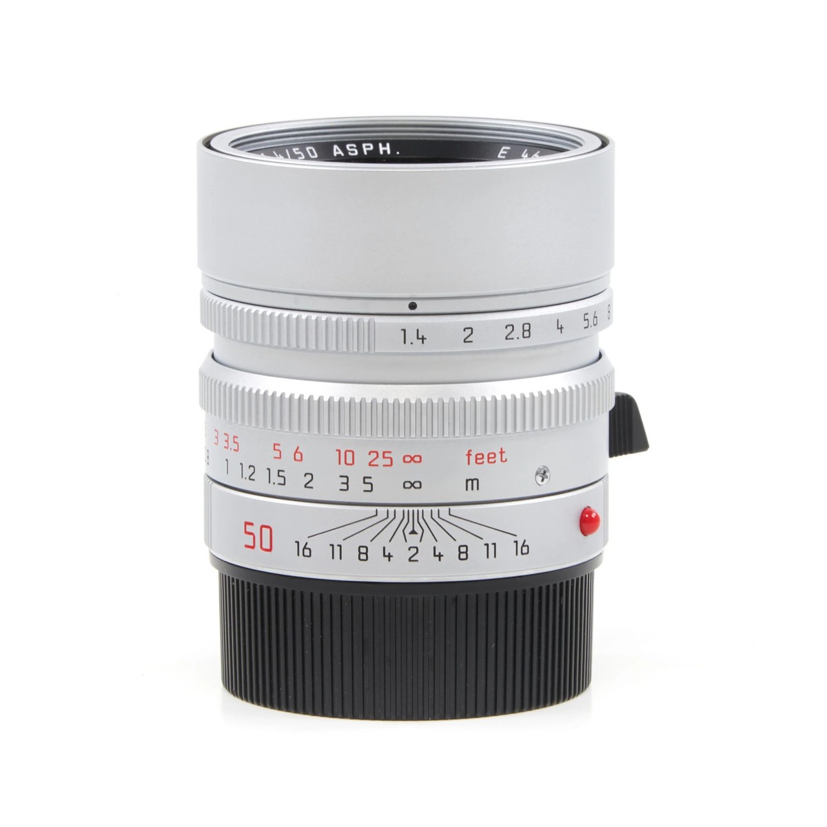 レンズ(単焦点) LEICA - Summilux M50mm f1.4 ASPH. 6bit 11892 Leica Summilux-M 50mm f/1.4 ASPH. Black