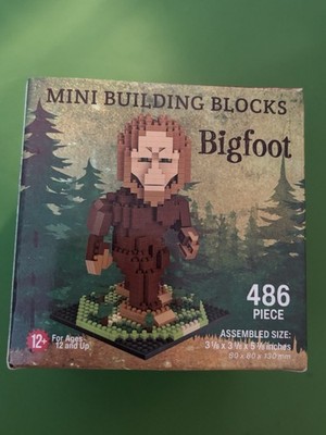 Bigfoot Mini Building Blocks Set 486 Pieces New Building Set  -Sealed New