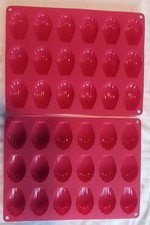2pc x 18 Silicone French Shells Madeleine Madeline Cake Chocolate Moulds