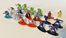 Jada Nano Metalfigs Diecast - TMNT Miniature Figures Complete Set Of 18