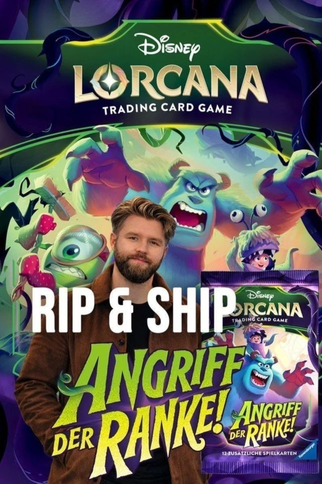 Lorcana Angriff der Ranke Rip & Ship