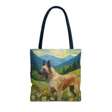 Belgian Laekenois Delight - Artistic Polyester Tote Bag