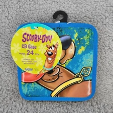 Vtg Scooby Doo 24 CD Case Cartoon Network 2002 Compact Disc Holder NEW Axius