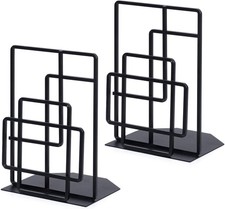 Lattice Design Metal Bookends