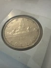 1954 canada silver dollar .800 silver