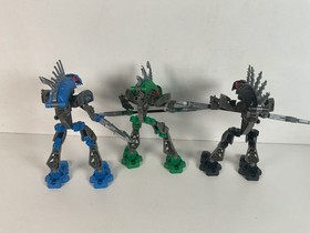Bionicle Rahkshi Set of 6: 8587 8588 8589 8590 8591 8592 Canisters & Manuals