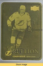 2024-25 Skybox Metal Universe Gold Bullion Achievement Conor Geekie READ 1da5