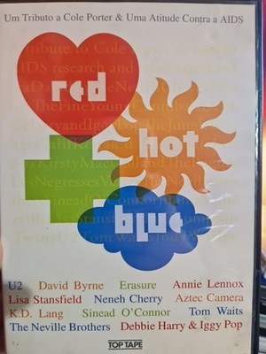 Red Hot Blue Benefit AIDS Research & Relief 2-Disc Special Ed DVD - U2 ERASURE
