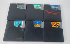 Nintendo Nes Game Lot 6 Games .R.C. Rro Am Mad Max And More 