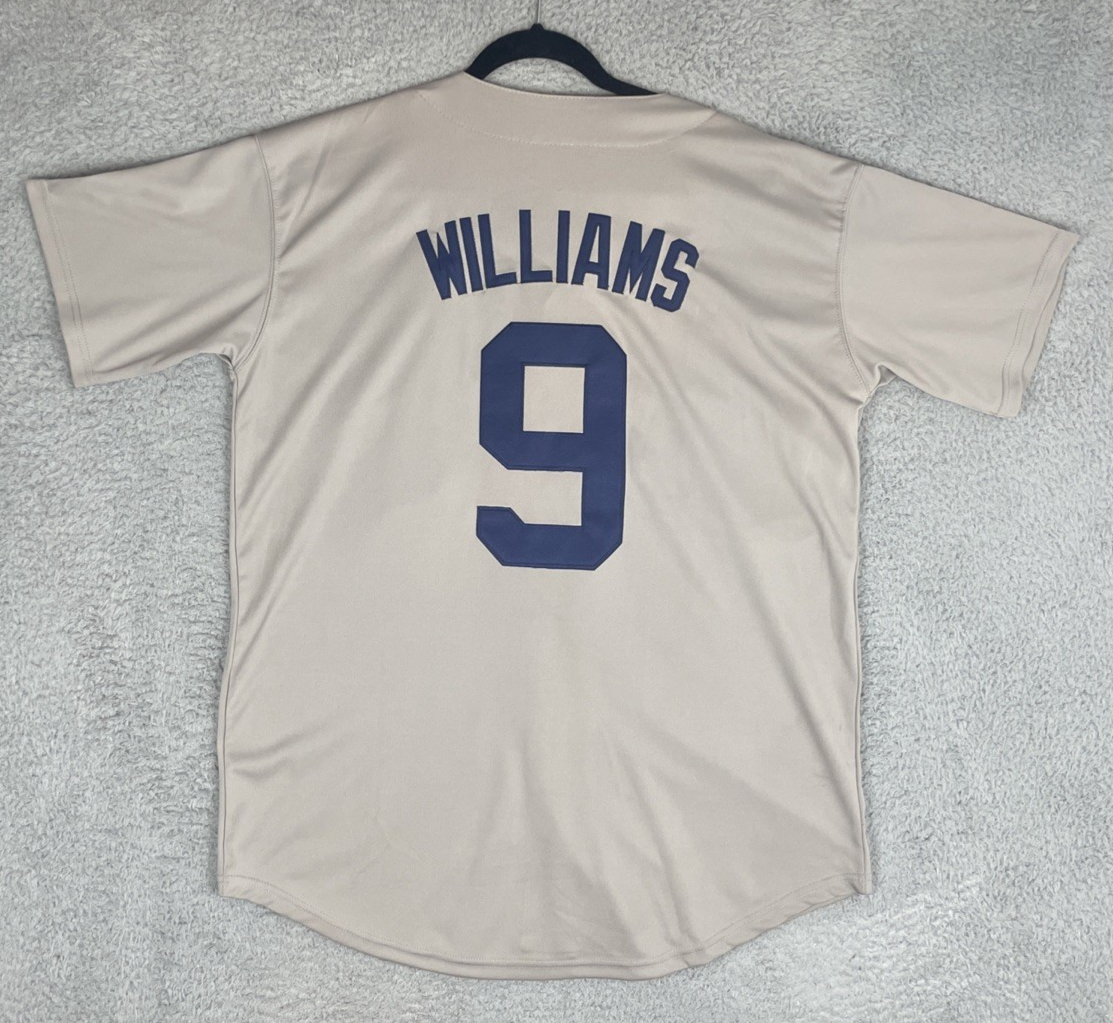 Majestic Cooperstown Jersey Ted Williams #9 Boston Red Sox Mens