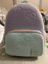Loungefly Hello Kitty Mini Backpack Pastel Summer Convention 2025 Limited SANBK…