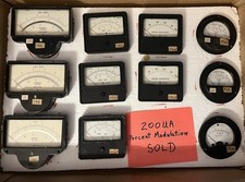 11 Hewlett Packard RMS Volts - Decibels, DBM, Percent Modulation UNTESTED/AS IS