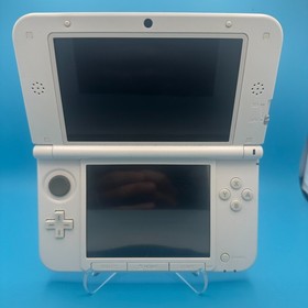 White & Pink Nintendo 3DS - w/ 64GB SD Card + Charger + Stylus!