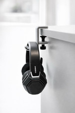 Under Desk Headphone Holder Clamp Mount Adjustable No Drill 3D Printed