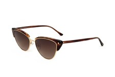 Hickmann HI3113 E01 BROWN STRIPE 55/15/145 WOMAN Sunglasses