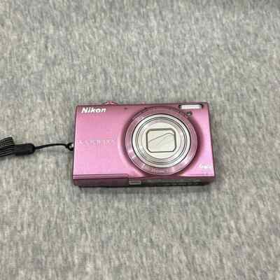Nikon COOLPIX S6100 20.0MP Compact Digital Camera PINK English