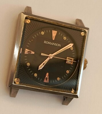 Vintage  ROMANSON  Men's  Watch automatic Miyota