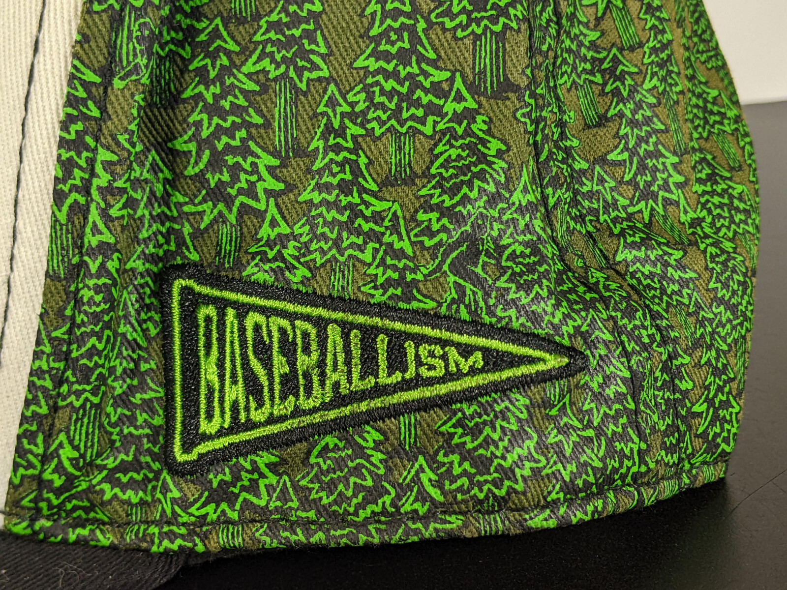 Eugene Emeralds MiLB Trees Pattern Baseballism Sn… - image 6