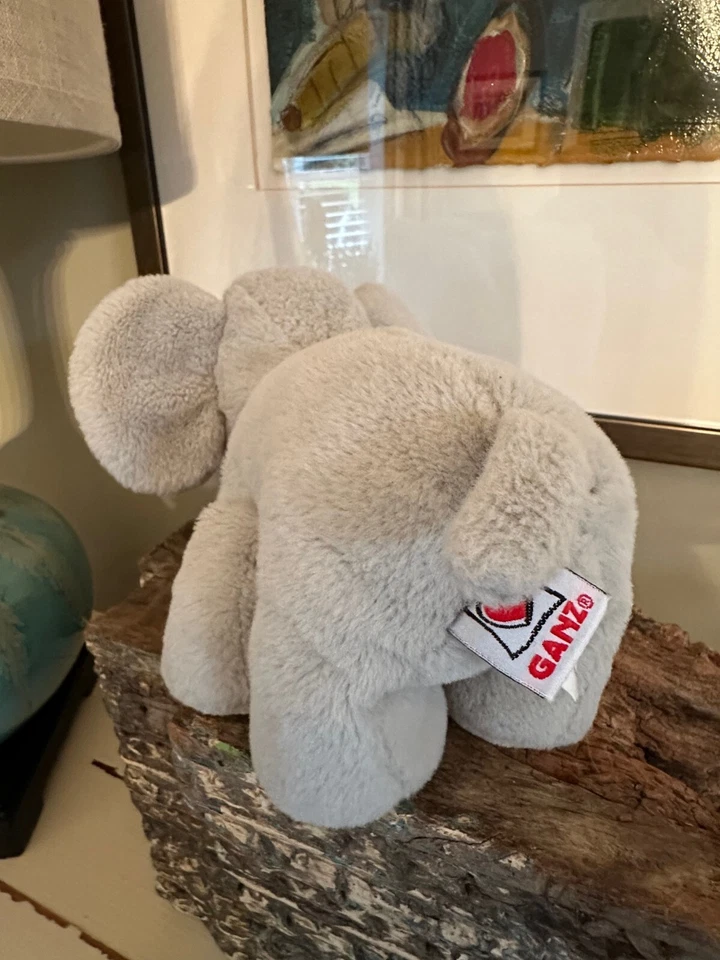 Ganz Webkinz Velvety Elephant 10" Inch Plush Stuffed Animal-freshly laundered - Image 4 of 4